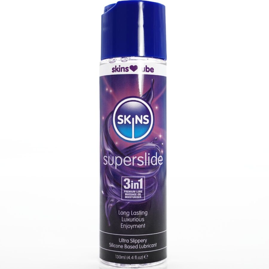 POTENTE - SKINS - SUPERSLIDE LUBRIFICANTE À BASE DE SILICONE 130 ML