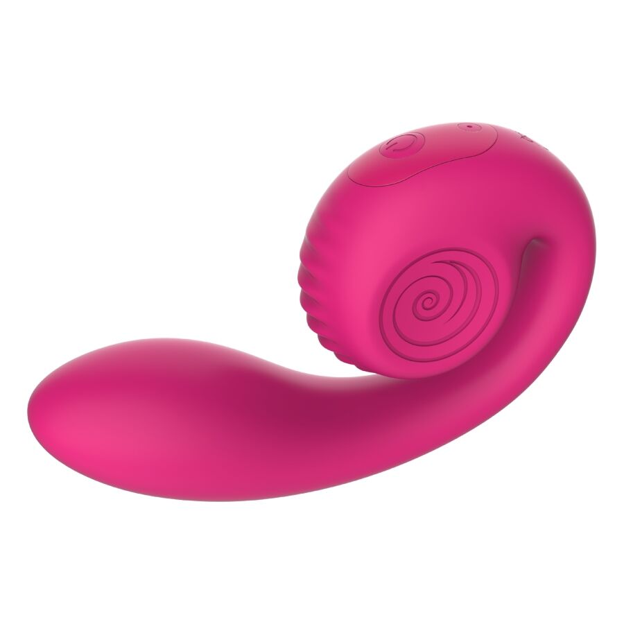 SNAIL VIBE - GIZI LITE VIBRADOR ROSA DUPLO PARA PONTO G E CLITÓRIS - Image 2