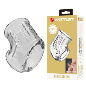 POTENTE - PRETTY LOVE - CAPA CURTA TRANSPARENTE PARA PÊNIS