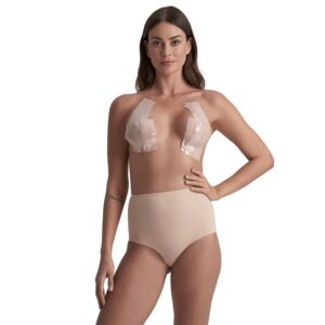 POTENTE - BYE-BRA - BODY TAPE DOUBLE SIDED CINTA DE DOBLE CARA BEIGE TALLA ÚNICA 5 x 500 CM