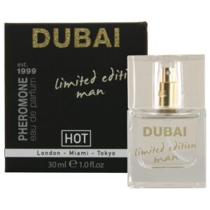POTENTE - HOT - PERFUME DE FEROMÔNIOS DUBAI EDIÇÃO LIMITADA MASCULINO 30 ML