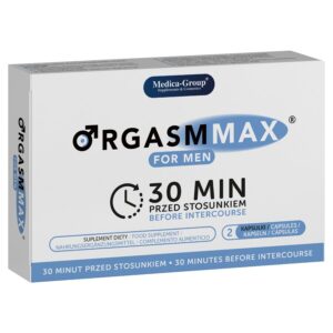 POTENTE - MEDICA GROUP - ORGASM MAX PARA HOMENS - 2 CÁPSULAS