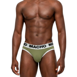 POTENTE - MACHO - MCH013 MILITAR VERDE SLIP L