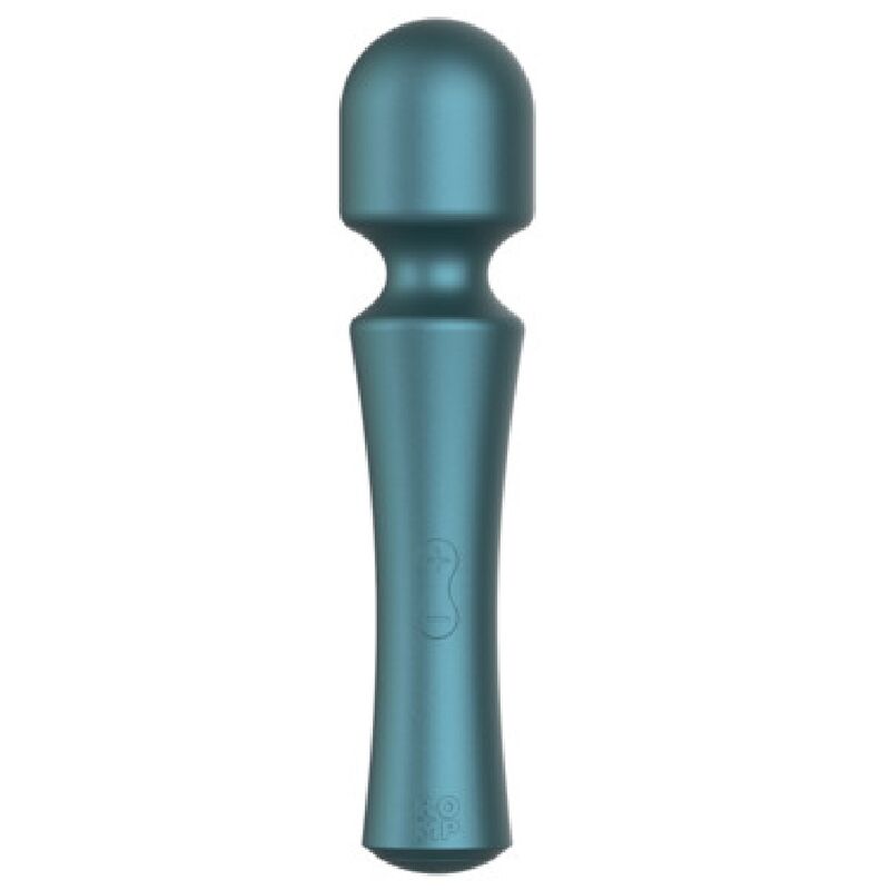 POTENTE - ROMP - PRESTO MINI WAND VIBRATOR COM CABEÇA FLEXÍVEL VERDE