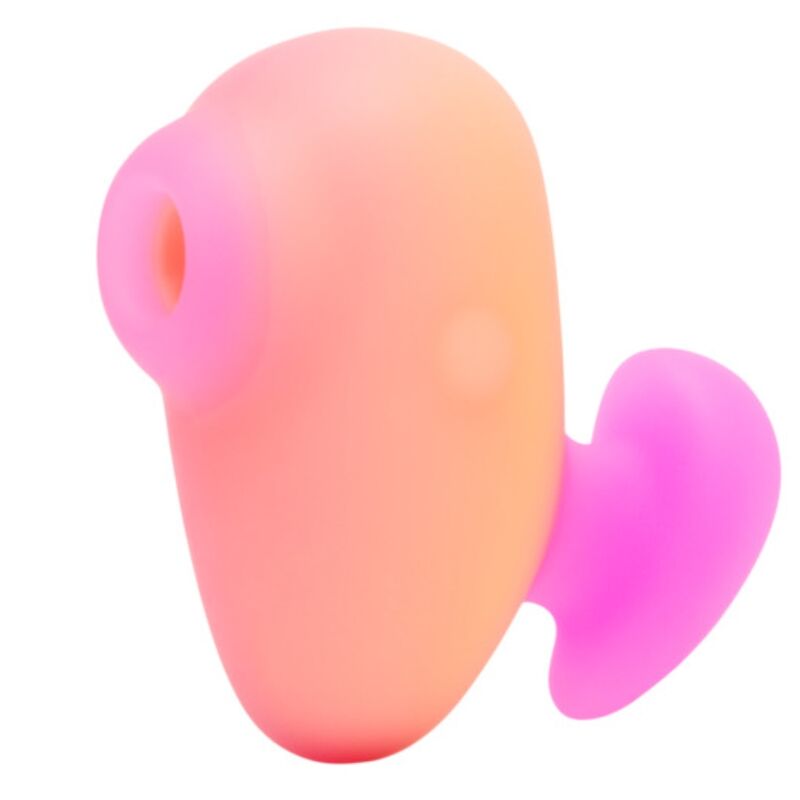 POTENTE - ROMP - KISS VIBRADOR DE DEDO RECARREGÁVEL COM SUCÇÃO CLITÓRICA