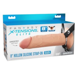 POTENTE - FANTASY X-TENSIONS ELITE - STRAP-ON DE SILICONE OCO DE 20