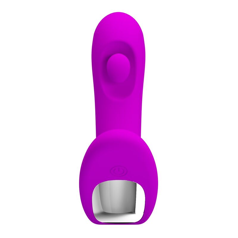 PRETTY LOVE - MASSAGEADOR DE PRÓSTATA RECARREGÁVEL BAUER COM 12 MODOS - ROXO - Image 3