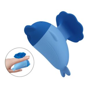 POTENTE - PRETTY LOVE - VIBRADOR MINI DOLPHIN RECARREGÁVEL POR USB