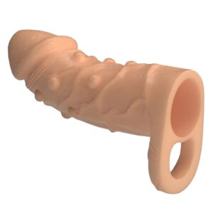 POTENTE - PRETTY LOVE - MANGA EXTENSORA DE PÊNIS DORT 14 CM Ø 4 CM NATURAL