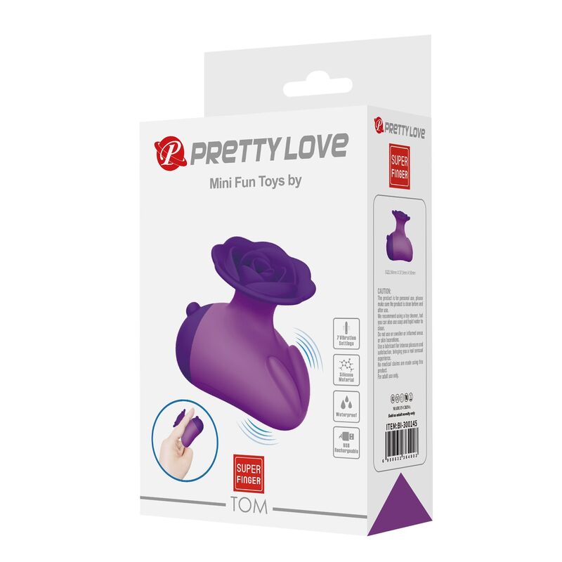 PRETTY LOVE - ESTIMULADOR CLITORIAL RECARREGÁVEL COM 7 MODOS - ROXO - Image 2