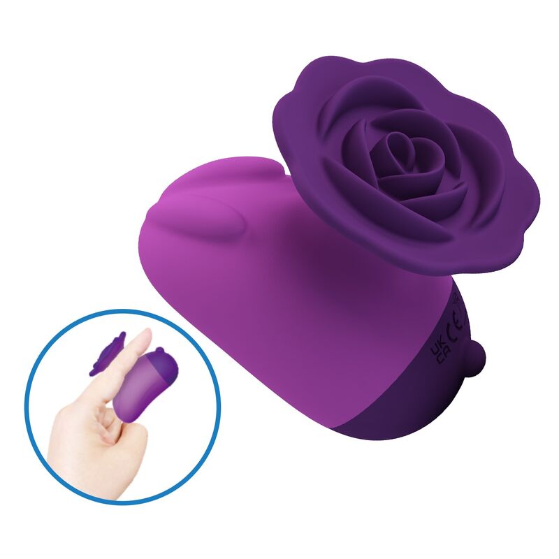 POTENTE - PRETTY LOVE - ESTIMULADOR CLITORIAL RECARREGÁVEL COM 7 MODOS - ROXO