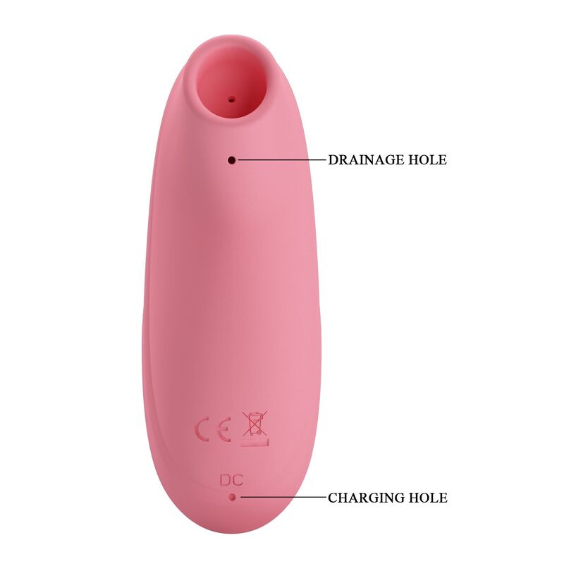 POTENTE - PRETTY LOVE - ESTIMULADOR DE SUCÇÃO CLITORIAL OTIS 7 MODOS ROSA