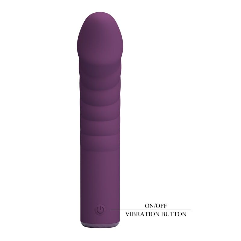 POTENTE - PRETTY LOVE - VIBRADOR RECARREGÁVEL RYLAND COM 10 FUNÇÕES - ROXO