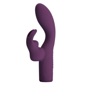 POTENTE - PRETTY LOVE - VIBRADOR COELHO RECARREGÁVEL OLIVIA COM 10 FUNÇÕES