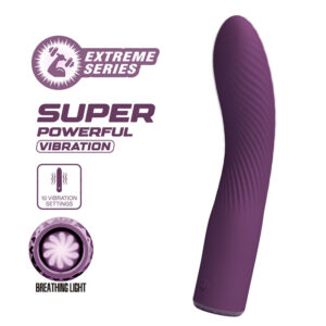 POTENTE - PRETTY LOVE - VIBRADOR RECARREGÁVEL KISSELL COM 10 FUNÇÕES - ROXO