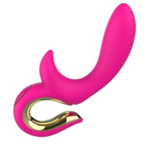 POTENTE - NALONE - VIBRADOR RABO DE EMPURRAR ROSA LULU