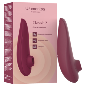 POTENTE - WOMANIZER - CLASSIC 2 ESTIMULADOR CLITORIAL BORDEAUX
