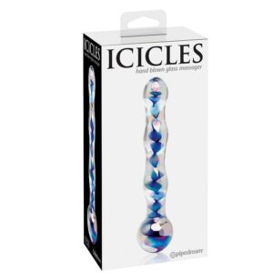 POTENTE - ICICLES - MASSAGEADOR DE VIDRO N. 8