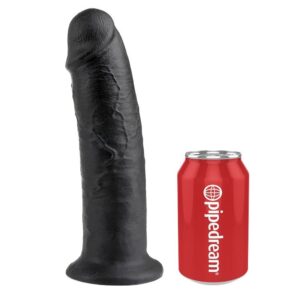 POTENTE - KING COCK - DILDO PRETO 25 CM