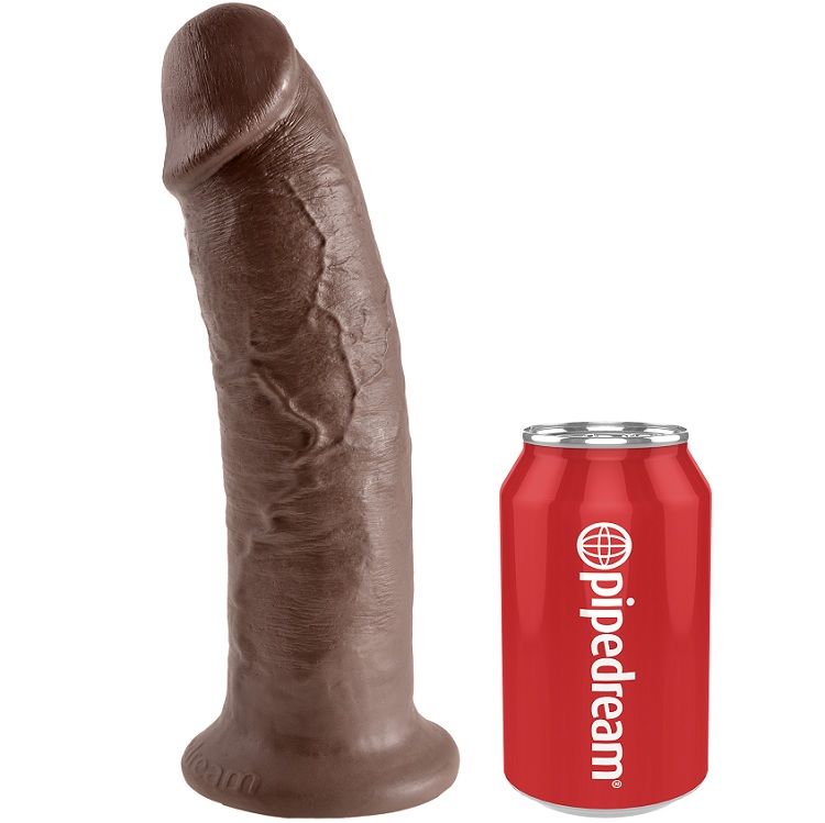 KING COCK - 10 DILDO MARROM 25.4 CM - Image 3