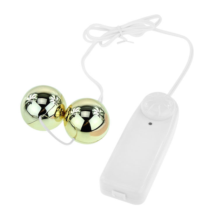 POTENTE - BAILE - VIBRADOR DE BOLAS CHINESAS GOLDEN