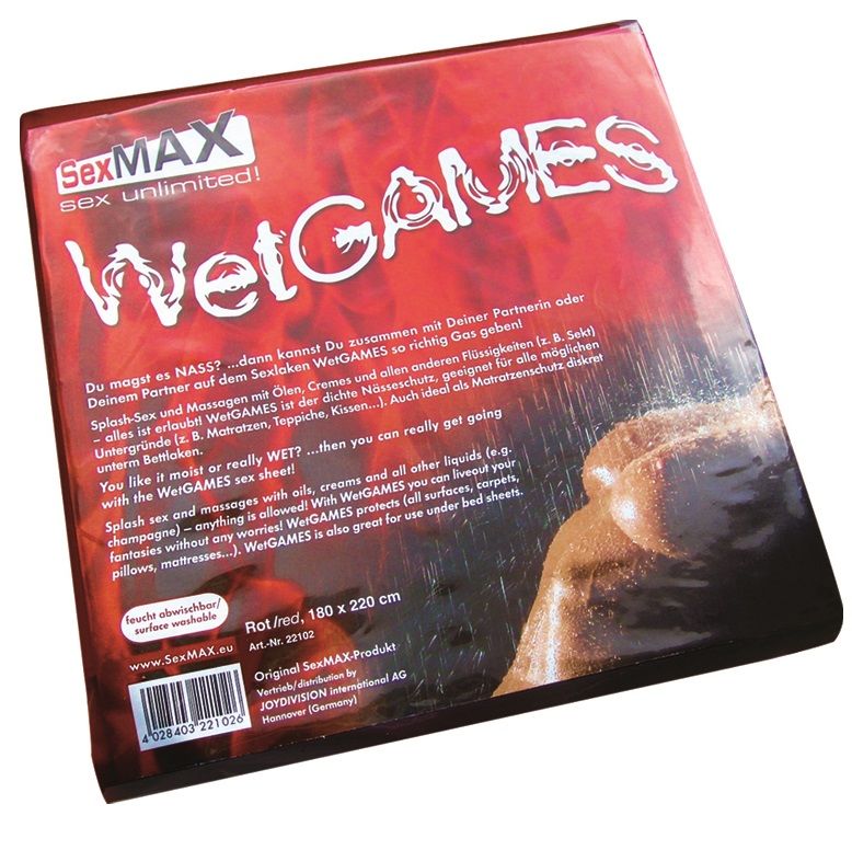 JOYDIVISION SEXMAX - WETGAMES SEX-LAKEN RED - Image 2