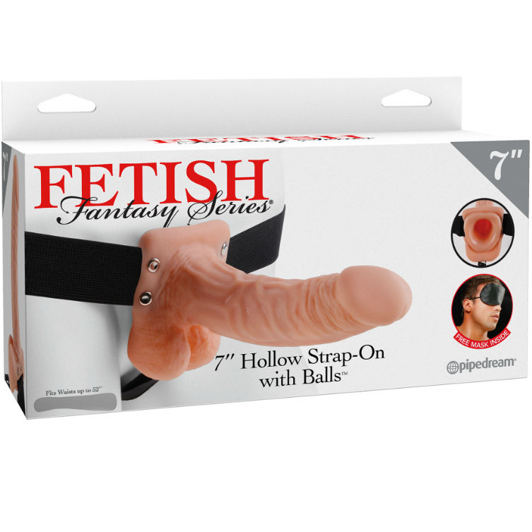POTENTE - FETISH FANTASY SERIES - 7 STRAP-ON OCO COM BOLAS 17