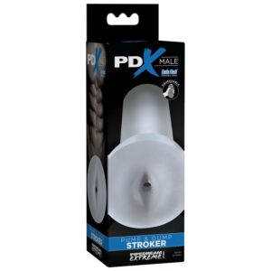 POTENTE - PDX MALE - BOMBA E STROKER DE DUMP - CLEAR
