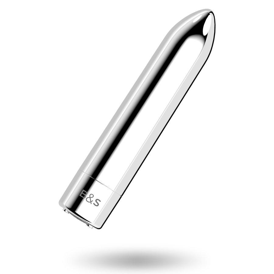 POTENTE - BLACK&SILVER - BALA MAGNÉTICA VIBRANTE KAILAN 2 PRATA