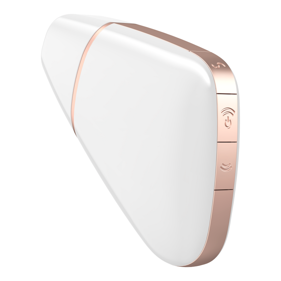 SATISFYER - ESTIMULADOR E VIBRADOR LOVE TRIANGLE BRANCO - Image 2