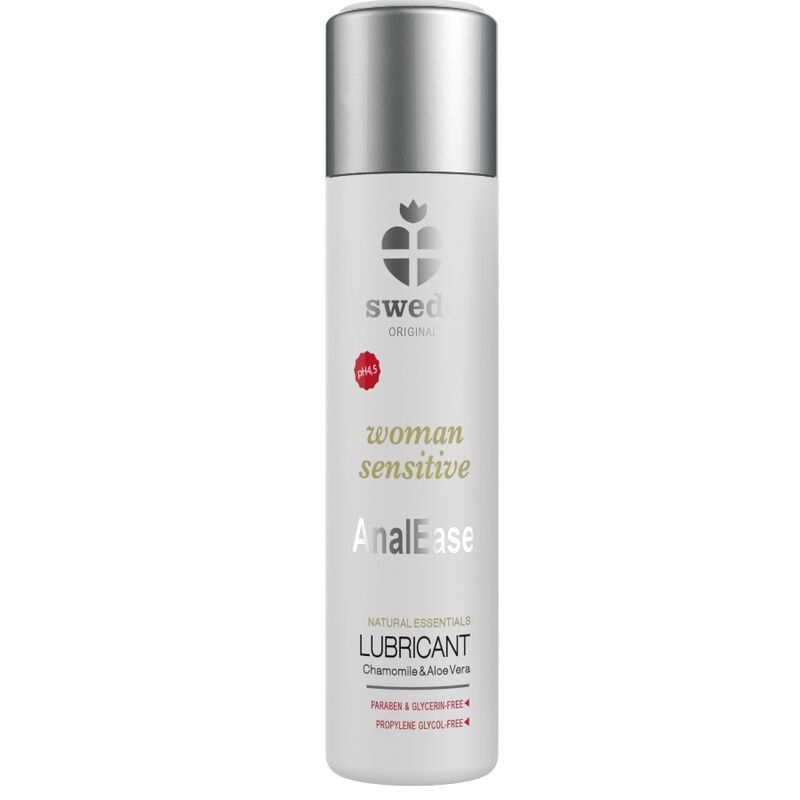 POTENTE - SWEDE - WOMAN SENSITIVE ANAL EASE À BASE DE ÁGUA 120 ML