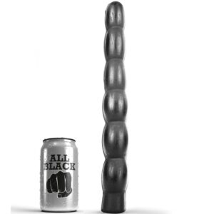POTENTE - ALL BLACK - DILDO ANAL 32 CM