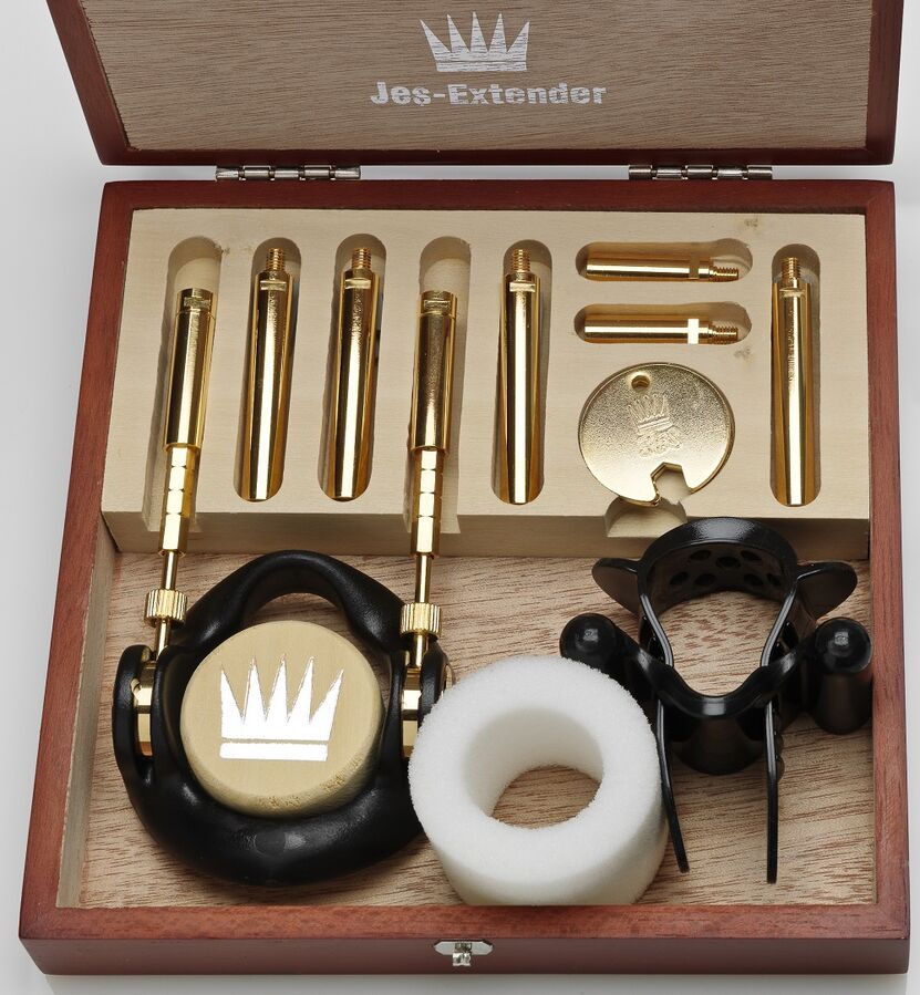POTENTE - JES- EXTENDER - AUMENTO DO PÊNIS BANHADO A OURO