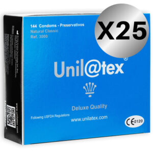 POTENTE - UNILATEX - CONSERVANTES NATURAIS PACK 25 X 144 UNIDADES
