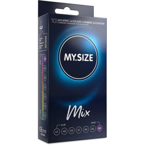 POTENTE - MY SIZE - MIX PRESERVATIVOS 69 MM 10 UNIDADES