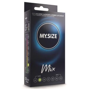 POTENTE - MY SIZE - MIX PRESERVATIVOS 49 MM 10 UNIDADES