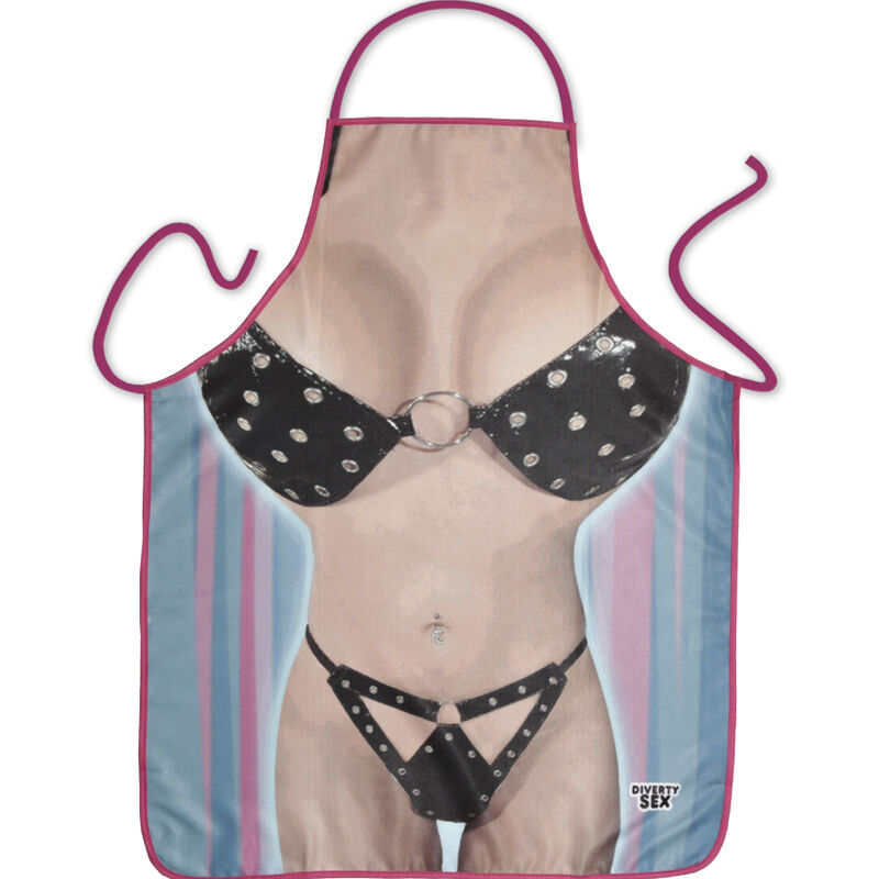 POTENTE - DIABLO PICANTE - AVENTAL DE BIQUÍNI FEMININO
