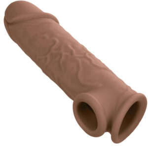 POTENTE - CALEXOTICS - PERFORMANCE MAXX LIFE-LIKE EXTENSION 7 PELE MARROM