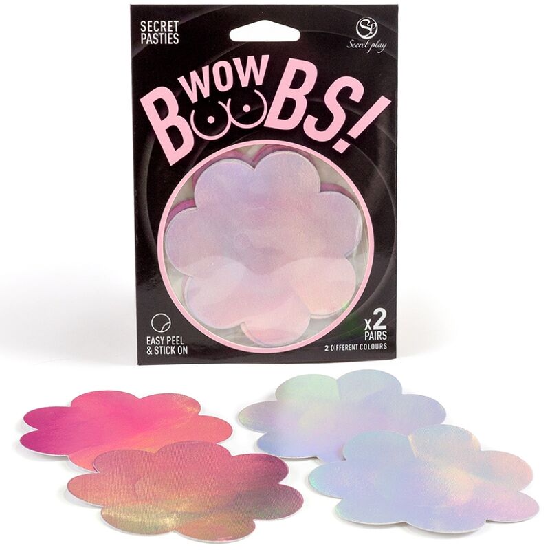 POTENTE - SECRET PLAY - UAU PEITOS! CAPAS DE BICO DE FLOR