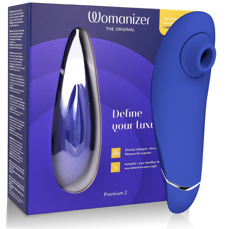 POTENTE - WOMANIZER - PREMIUM 2 ESTIMULADOR CLITORIAL BLUEBERRY