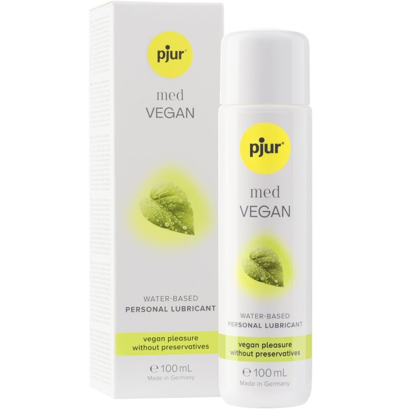 POTENTE - PJUR - MED VEGAN GLIDE LUBRIFICANTE BASE DE GUA 100 ML