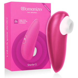 POTENTE - WOMANIZER - STARLET 3 ESTIMULADOR CLITORIAL ROSA