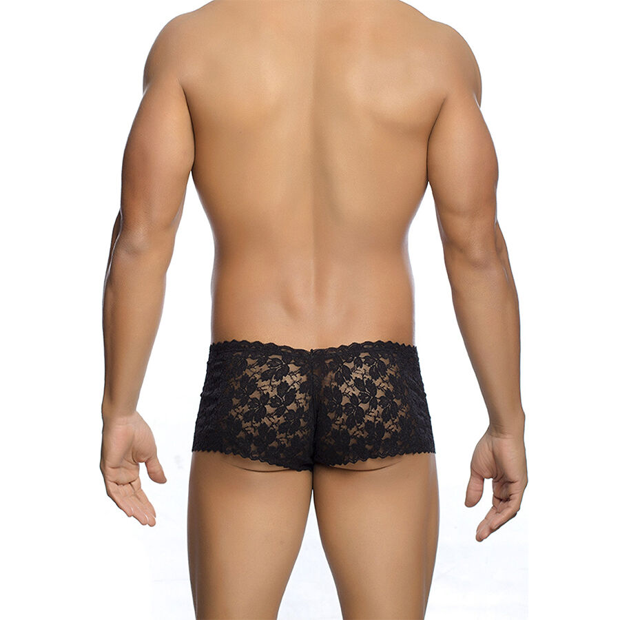 MOB - BOXER DE RENDA PRETA TAMANHO L/XL - Image 3