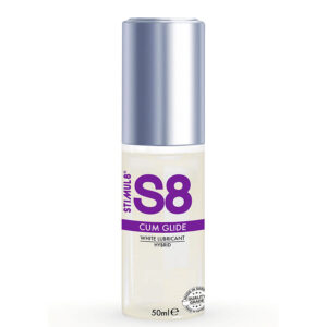 POTENTE - STIMUL8 - S8 CUM GLIDE LUBRIFICANTE HÍBRIDO 50 ML