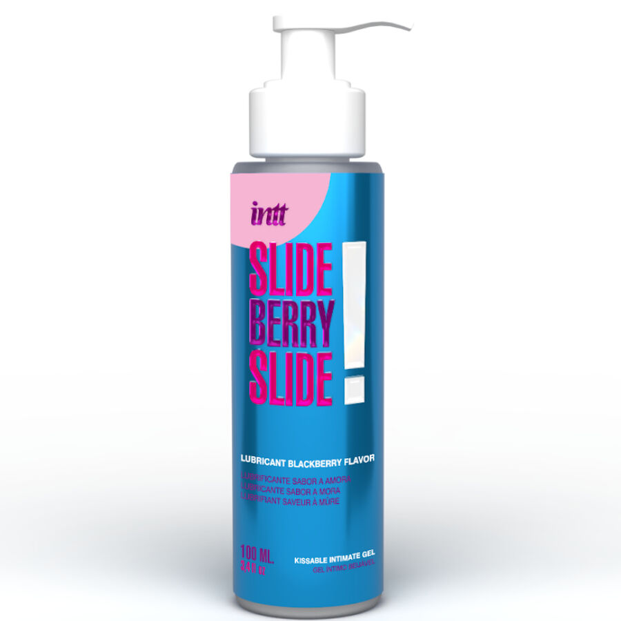 POTENTE - INTT RELEASES - LUBRIFICANTE ÍNTIMO BEIJÁVEL À BASE DE ÁGUA SABOR AMORA 100 ML