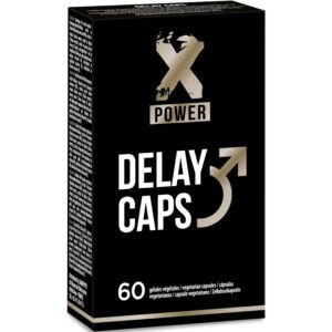 POTENTE - XPOWER - CÁPSULAS PARA RETARDAR A EJACULAÇÃO - 60 CÁPSULAS