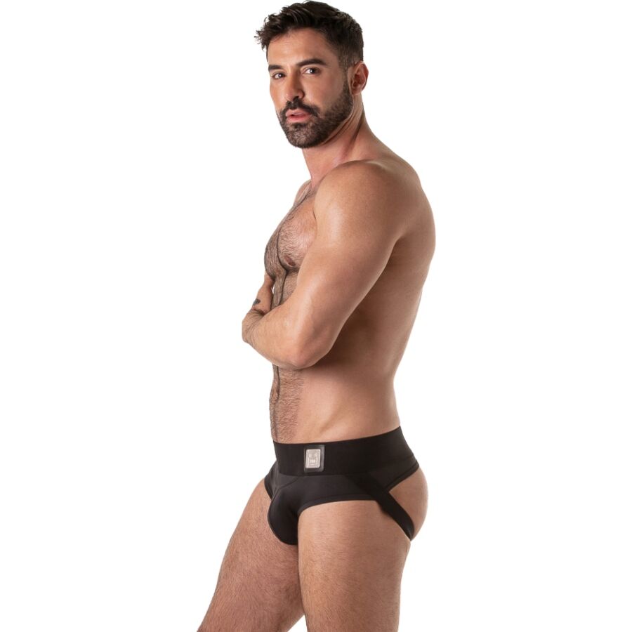 POTENTE - LOCKER GEAR - CUECA JOCK STOCK SRETA COM CÓS LARGO S