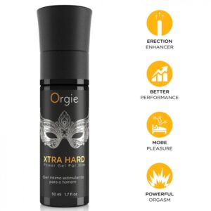 POTENTE - ORGIE - GEL EXTRA FORTE PARA EREÇÃO E AUMENTO DA EREÇÃO 50 ML