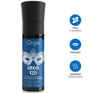 POTENTE - ORGIE - GREEK KISS GELLY GELLY SENSÍVEL ANALINGUS GEL MENTA 50 ML