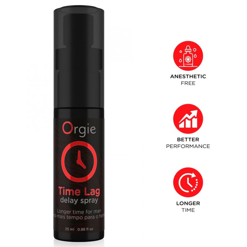 POTENTE - ORGIE - SPRAY RETARDA DE EJACULAÇÃO SEM ANESTÉSICO 25 ML